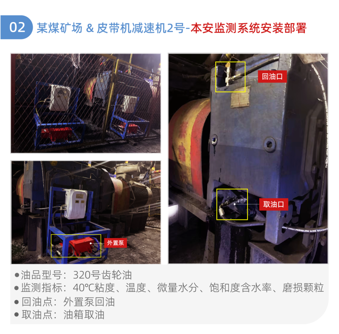 皮帶機減速機油液監(jiān)測系統(tǒng)